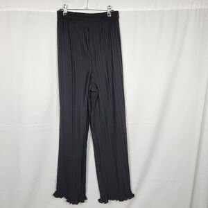 Black Pleated Pants NEW #1592